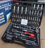 EURO KING TOOLS ชุดประแจบล็อก 94 ชิ้น ขนาด 1/4" และ 1/2" แท้ 100%