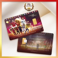 Public Gold Bullion Bar 1g (Au 999.9) - FIFA World Cup Qatar 2022
