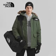 The North Face M MCMURDO PARKAAPFQ 防水透氣連帽寬鬆 男羽絨外套-綠-NF0A5B19NYC S 綠色