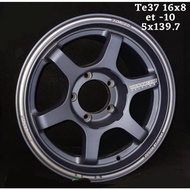 velg volk rays te37 r16 pcd 5x139 katana jimny escudo taft feroza