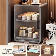 B&W | Dustproof Cup Organizer for Water Tea Coffee and Mugs