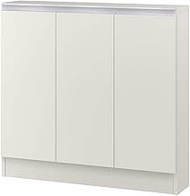 IWATSUKI MIO-8578SWH Storage Shelf with Door to Order Made in 1cm Units Within Width 45-120cm White
