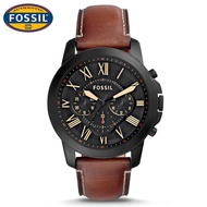 FOSSIL Watch For Men Leather Original Pawnable Waterproof Stainless Watch For Man With Box Analog