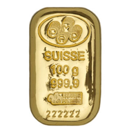 PAMP Cast Gold Bar - 100g