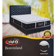 【Vazzo】Benvinland Mattress with anti-dust mite treated fabric/ pocket spring (Thickness 12 inch)