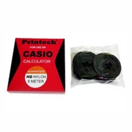 MERAH CASIO RED BLACK PRINTECH CALCULATOR RIBBON