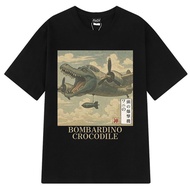 COD Bombardino Crocodilo Brainrot T Shirt Crocodile Meme Vintage EIV5