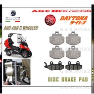ADIVA DISC BRAKE PADS AD3 400 3 WHEELER BEST QUALITY G&K