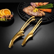 Stainless BBQ Tongs / barbeque meat grill Tongs / BBQ Tongs / meat Tongs / food Tongs
