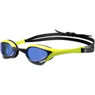 Genuine ARENA COBRA ULTRA SWIPE Royal Blue Cyber Lime swimming goggles.