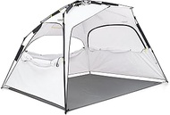 Veer Family Basecamp Recreational Pop-Up Tent | Premium Trail Rated Beach Tent or Camp Shelter for Adults and Kids | Water Resistant UPF50 Protective Coating | Portable with Easy Set Up and Take Down