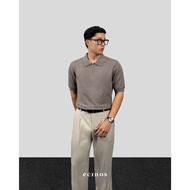 ECINOS Man - Knitted Zip TopPOLO (Man Version) | Men's clothes | Men's T-shirts