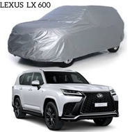 Bạt phủ xe ô tô LEXUS LX600 vải dù tráng bạc chống mưa và nắng tốt kèm hộp đựng tiện lợi