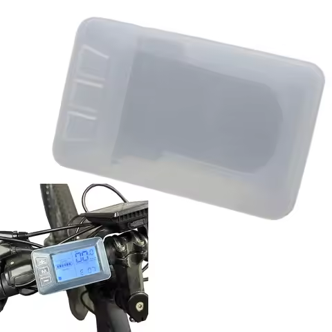 Electric Bike LCD Display Protective Cover 8.3x5cm For G51 Computer Silicone Rainproof Dust-proof Co