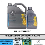 Mercedes-Benz 5W40 MB229.5 1L/5L Fully Synthetic Engine Oil (ORIGINAL)