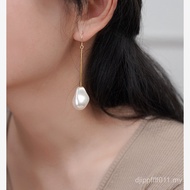 Niche Tassel Fashionable Feel 14k Long Earrings Classy Light Luxury Gold-Covered Ear Hook Female Lar