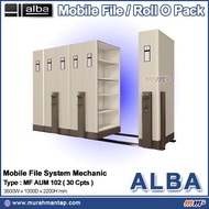 Mobile File Alba MF AUM 102 - Roll O Pack Alba Mekanik 30 Compartment