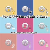 【Case Home】For OPPO Enco Buds 2 Case Summer Style Cartoon Soft Silicone Earphone Case Casing Cover