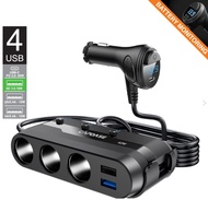 Capdase PowerHub BQP7 (3-Socket/4-USB) Car Charger