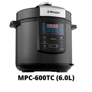MORGAN ELECTRIC PRESSURE COOKER MPC600TC (6L)