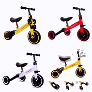 ASBIKE Happy Baby Kids Balance Bike 3 in 1 Happy Baby 3 Wheel Kids Balance Bike