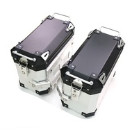 SMOK 28L / 38L Motorcycle Side Box Black Silver Aluminum Alloy Side Box for Tracer 900 Tracer GT Ver