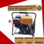 Mf EUROX 3.0Kw Inverter 4-stroke Petrol generator EGI3000M