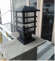 (PLZA)Lampu Pilar Pagar Lampu outdoor Pilar Pagar lampu pilar teras rumah lampu pilar tiang minimali