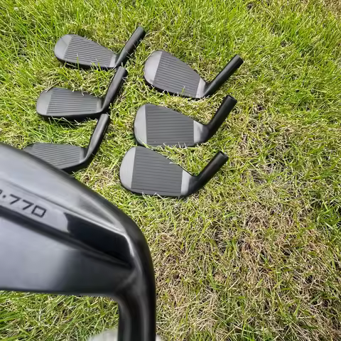 5th generation High Quality Golf Iron set P black770 4-9P# Steel Men Golf Club head Set Right Handed