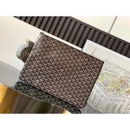 Goyard 1061M Black SENAT Large Size Clutch Bag Size Same as A4 Paper Size Can Be Used as File Bag or