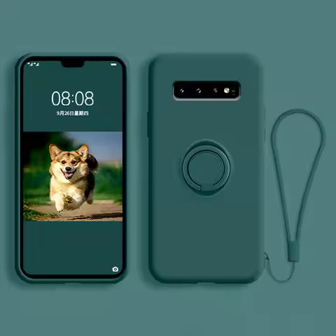 Soft Silicone Case For Samsung Galaxy S10 Plus S21 S20 FE Ultra S Note 20 9 10 S9 S8 S10E E Note20 N