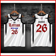♥  △ ❀ Letran Knights Basketball Jersey | Collegio de San Juan de Letran NCAA Full Sublimation Jers