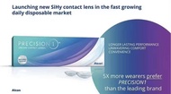 5 pieces Alcon Precision 1 Daily Silicone Hydrogel lenses