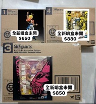 SHF SDCC 系列 格比達 魔人布歐 善 立巴 gogeta Majin Buu Nappa 龍珠 dragon ball