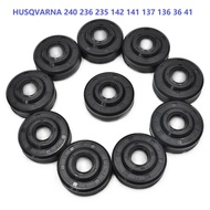 10Pcs/lot Oil Seal Set For HUSQVARNA 240 236 235 142 141 137 136 36 41 Chainsaw Garden Tools Replace