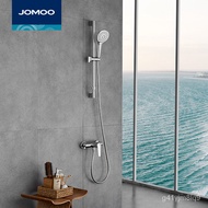 ZHY/Practical💕JOMOO（JOMOO）Bathroom Shower Head Free Lifting Supercharged Handheld Shower Head Single Handle Shower Fauce