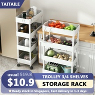 3/4 tier Kitchen Trolley &amp; Rack