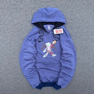 Hoodie Jaket Prostreet Artikel White Devil Bahan Katun Tebal