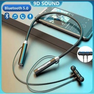 Wireless Headphones Bluetooth Neckband Magnetic Earphones Sport Running TWS Earbuds Waterproof