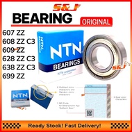 ORIGINAL NTN BEARING 607 608 609 628 638 699 ZZ C3 BEARING ZZ