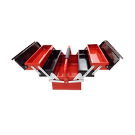 Global House HUMMER กล่องเครื่องมือเหล็ก 3ชั้น รุ่น HMJS-09C 16"(สีแดง-ดำ) รับประกันของเเท้