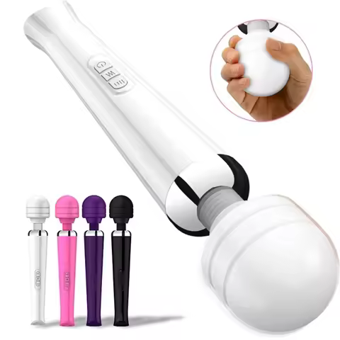 Designed for Women Large Size Vibrator Clitoris Stimulating Toys G-Point Massager Multi Frequency Vi
