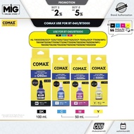 COMAX USE FOR Brother Model BT-D60/BT5000 Equivalent Ink High Quality CMYK Inkjet Printer 50 100 ML.