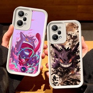White Casing for Xiaomi Redmi poco F6 X5 Note 14 F5 12 14T Pro 5G S96 Pokemon Gengar