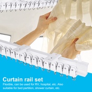 Springl Hospital Bed Partition Curtain Track Bendable Curtain Track Flexible Ceiling Curtain Track S