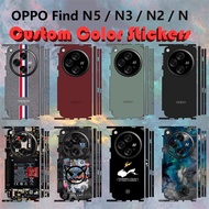 Find N5 Full Film for OPPO Find N5 Find N3 Find N2 Find N Customized Personalized Mobile Phone Back 