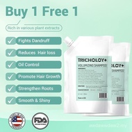 [SALEBuy1Get1Free]Tricholoy+Anti-hair loss&Less shedding&Volumizing Shampoo|Biotin、Arginine and olei