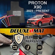 Deluxe Mat Proton X90 (6 Seater & 7 Seater) 2023 2024 2025 2026 Car Carpet Car Mat Car Floor Mat Kar