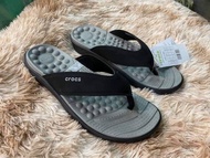 Crocs Reviva Flip รองเท้าแตะ เพื่อสุขภาพ คร็อคส์ ผู้ชาย (สินค้าขายดี)สีใหม่พร้อมส่ง!! งาน Outlet ถูก