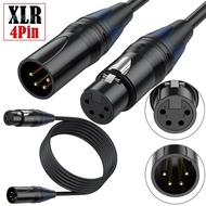 【3C】 XLR 4 Pin DSLR Camera Monitor Recorder Mixer Power Supply Cable XLR Male To Female for VL150 VL
